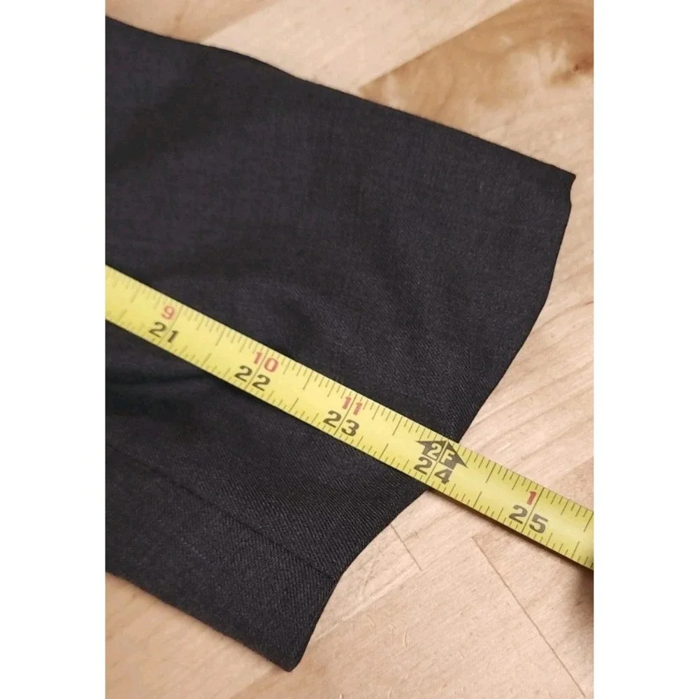 Indochino Luxury Mens 38R Blazer Solid Gray Wool Cashmere Sport Coat Jacket